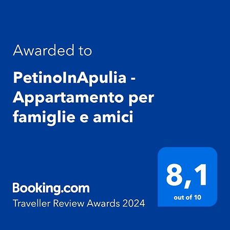 Petinoinapulia - Appartamento Per Famiglie E Amici Bari Eksteriør billede